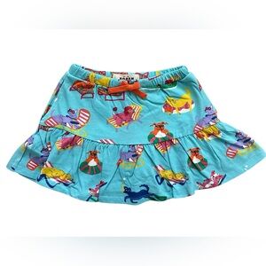 *New* Mini Boden Poolside Pets Girls Skort Size 5-6